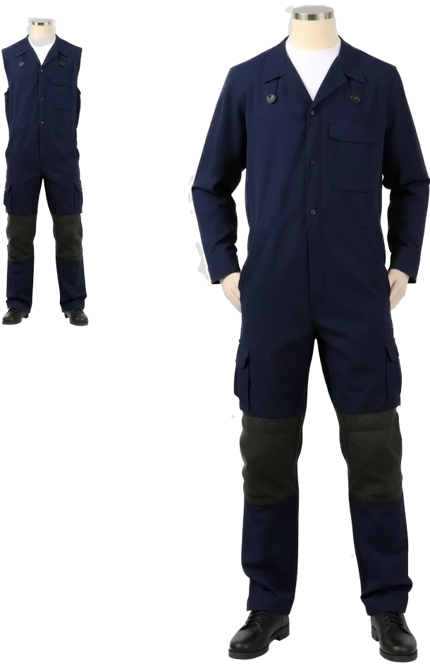 Heavy-Duty Work Overalls